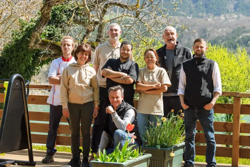 camping proche du lac montteynard