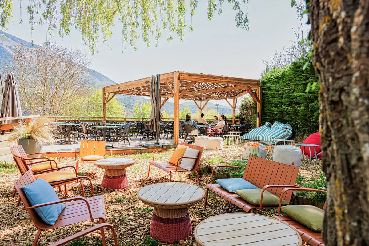 camping profiter du restaurant