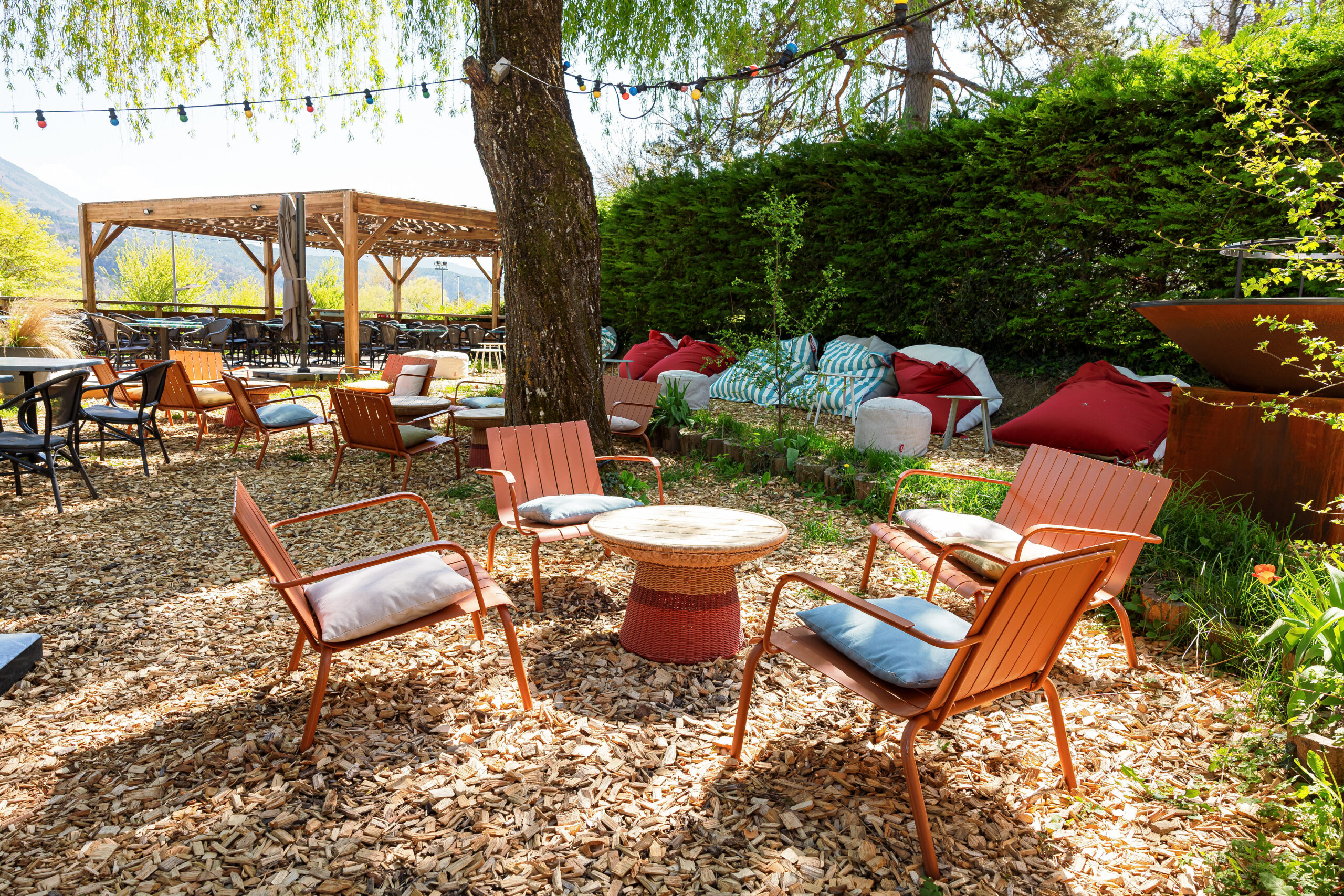 campsite with restaurant isère