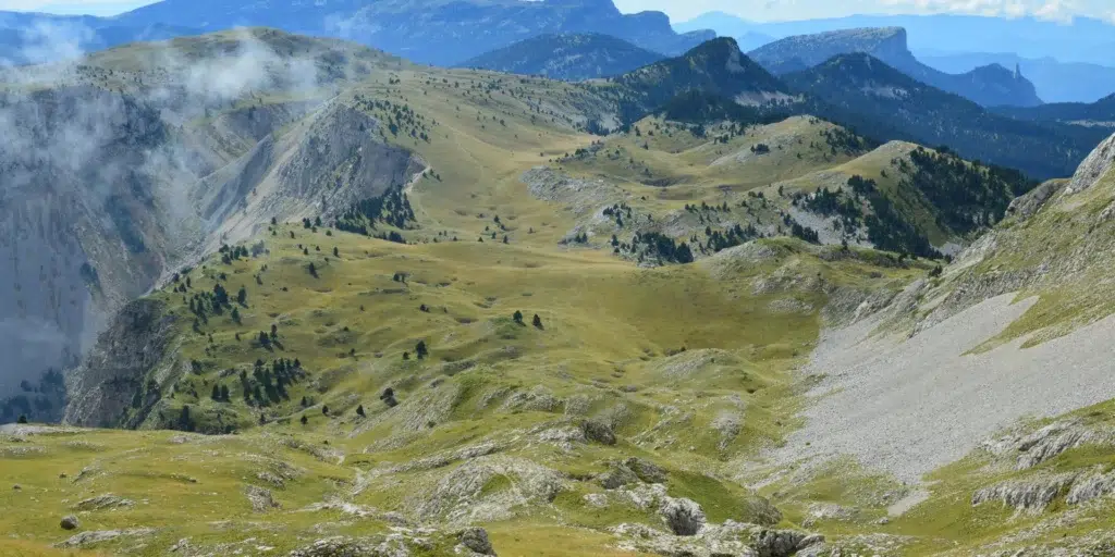 camping dans le vercors