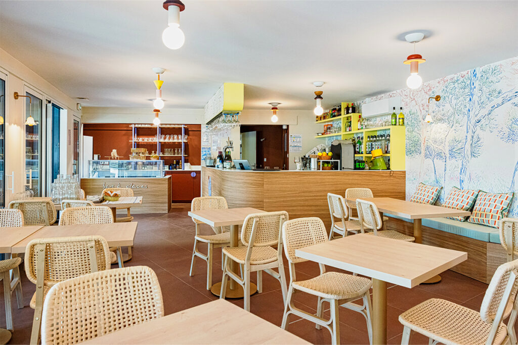 restaurant camping isere