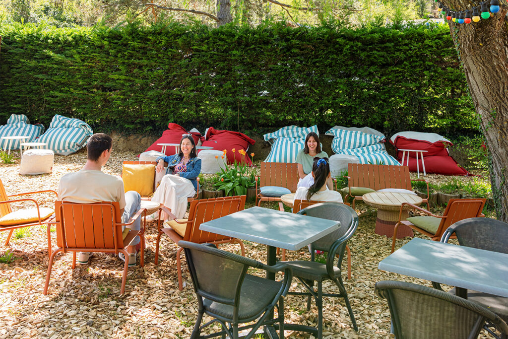 soiree festive camping isere