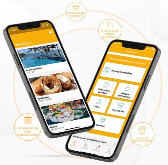 application econciergerie campings coolncamp